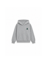 The New Society TNS Logo Kinderhoodie aus Baumwolle – Vorderansicht