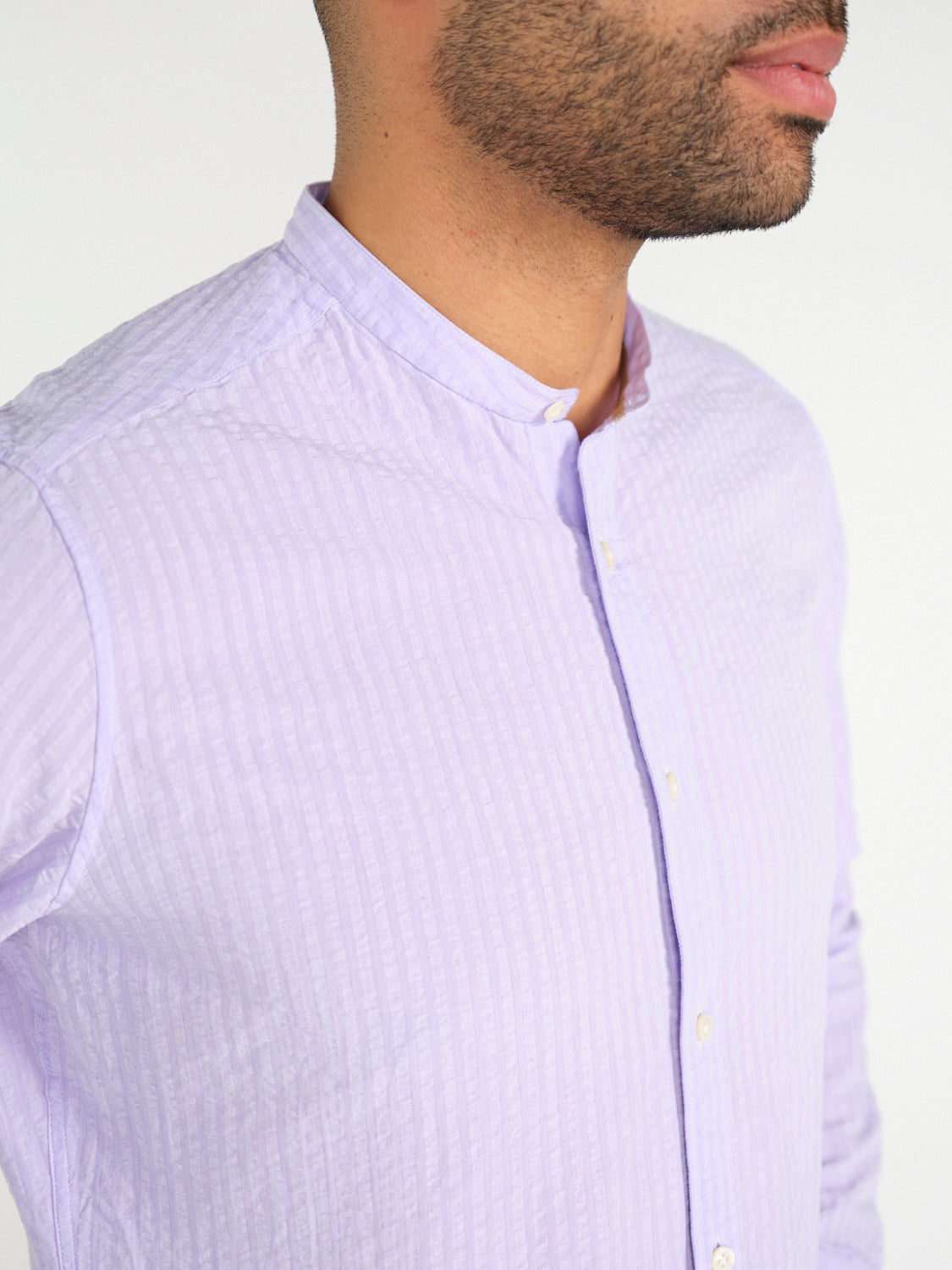 Hemd aus Baumwolle und Leinen