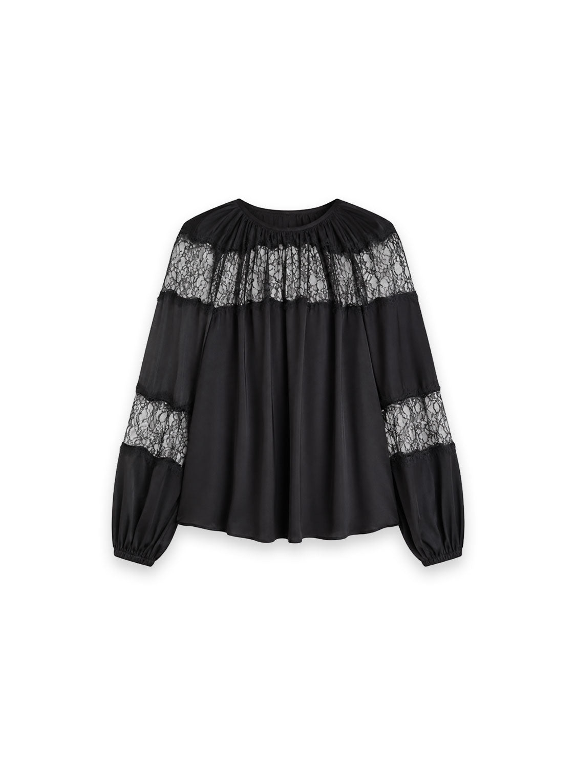 Bess - Bluse mit Spitze