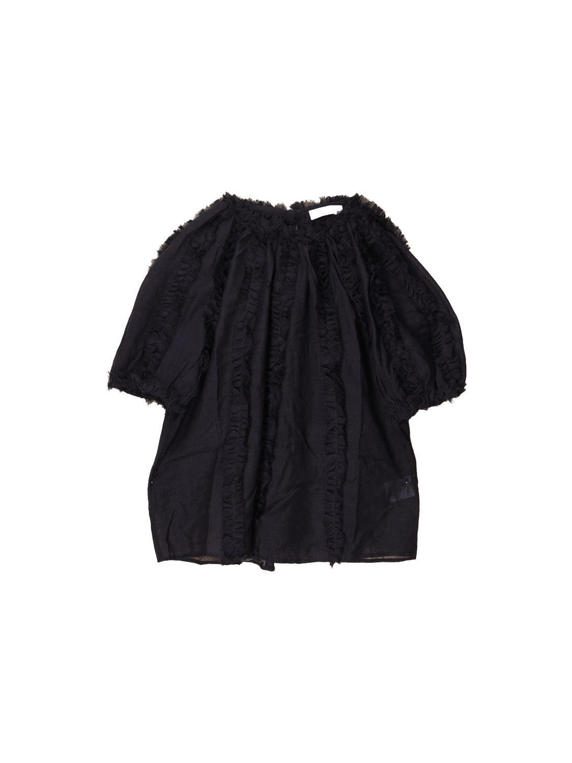 Gracelle – Langarm Bluse mit Rüschen Details