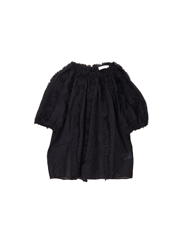 Gracelle – Langarm Bluse mit Rüschen Details