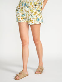 Cade Short mit Blumen – Print
