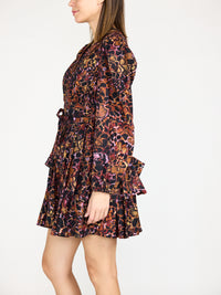 Lulu – Minikleid mit Animal-Print