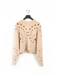 Vanessa – Pullover mit Cut-Out Muster