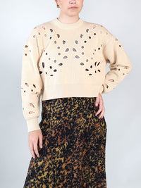 Vanessa – Pullover mit Cut-Out Muster