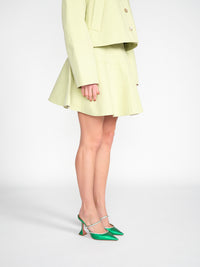 Kiara – Ausgestellter Minirock aus Baumwolle