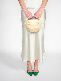 Sea Shell – Handgeflochtene Korbtasche aus Rattan