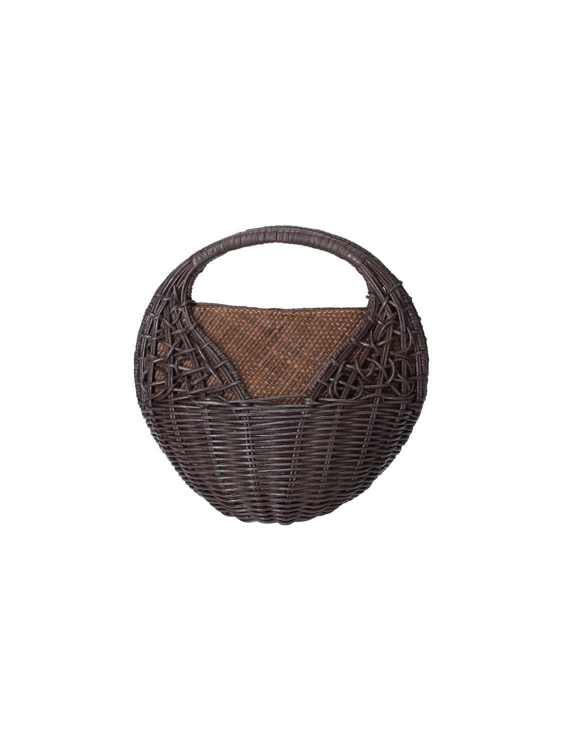 Sea Shell – Handgeflochtene Korbtasche aus Rattan
