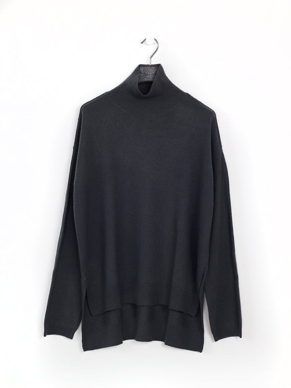 High Neck Pullover aus Cashmere