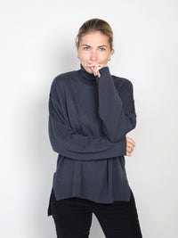 High Neck Pullover aus Cashmere