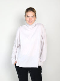 High Neck Pullover aus Cashmere