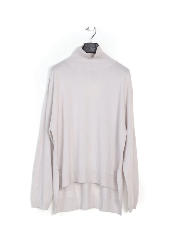 High Neck Pullover aus Cashmere