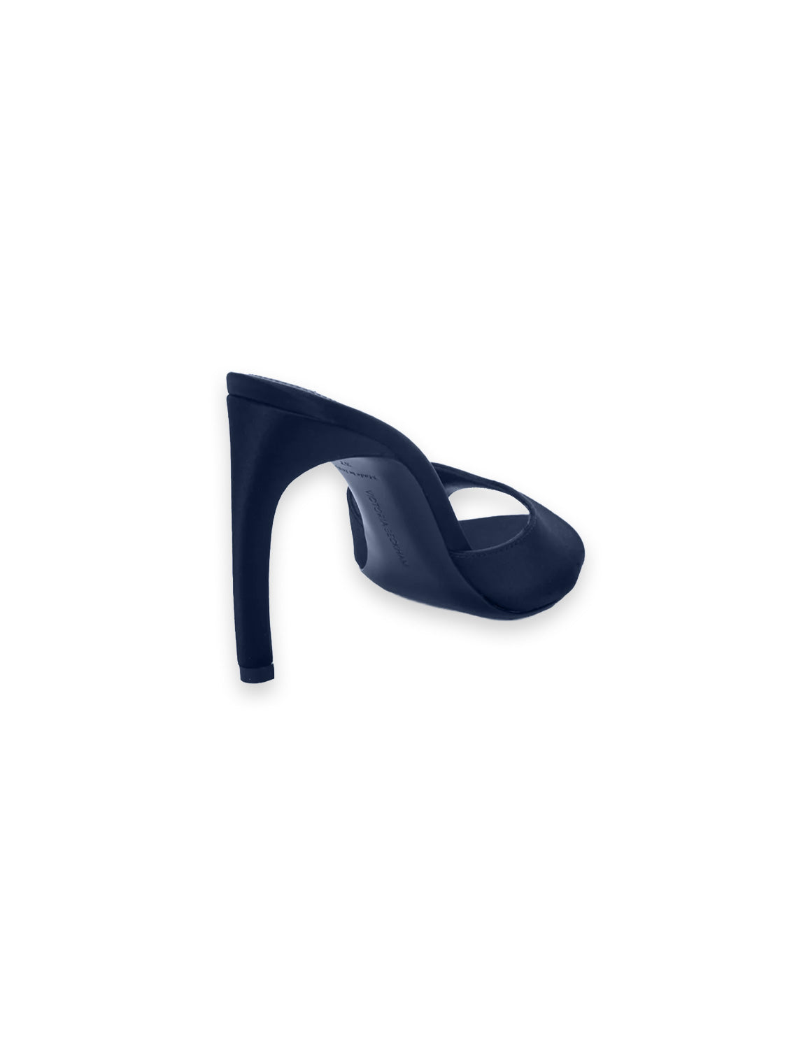 Harlow Mules – Spitzer Stiletto aus Satin