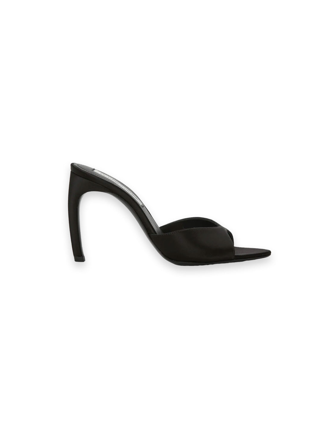 Harlow Mules – Spitzer Stiletto aus Satin