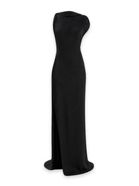 Sleeveless Cord - Maxikleid