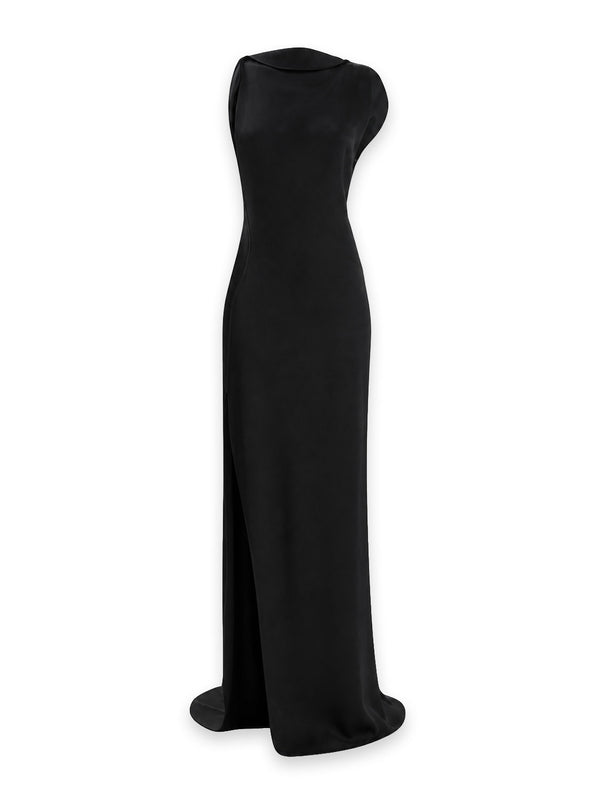 Sleeveless Cord - Maxikleid