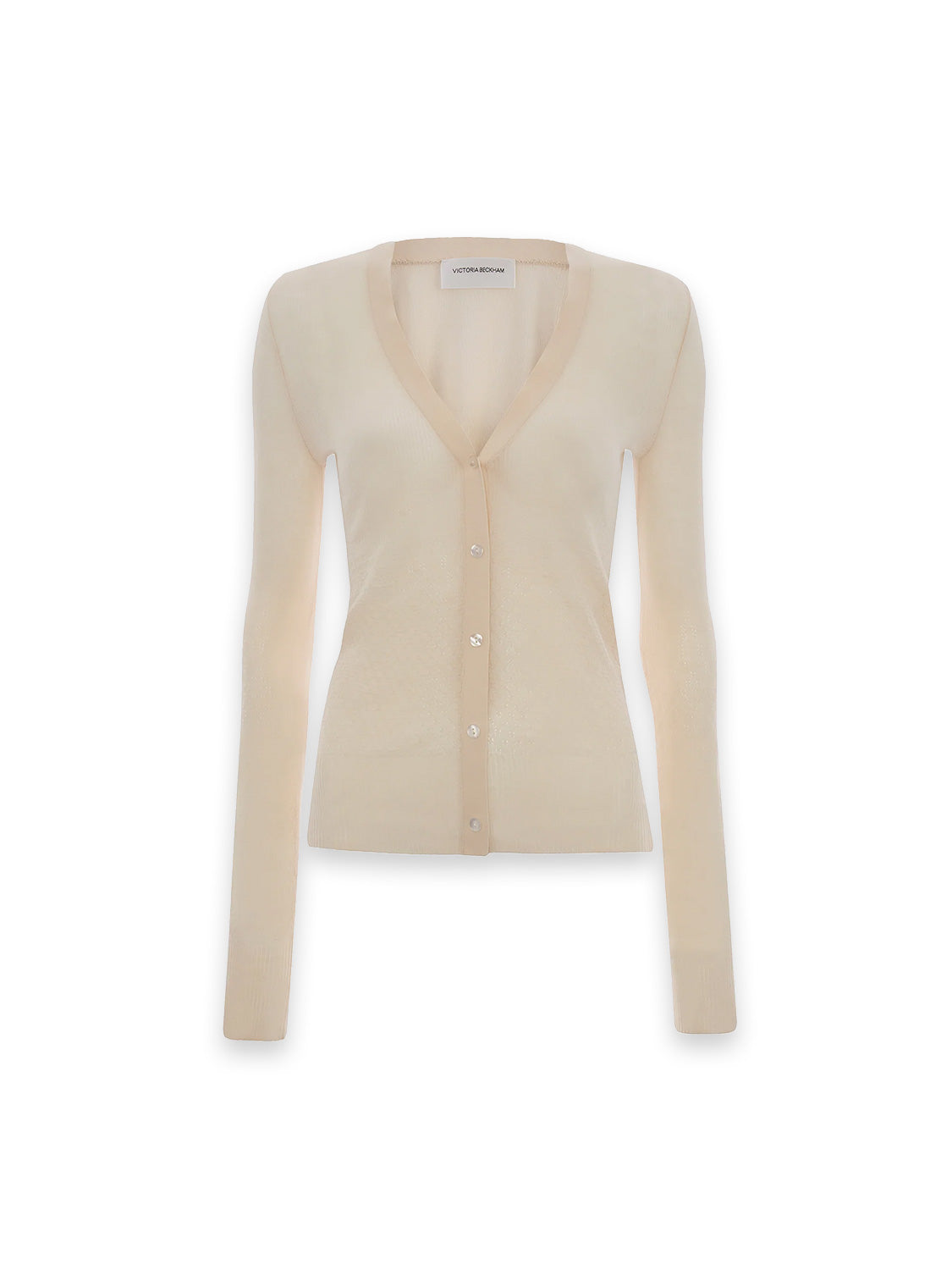 Victoria Beckham Semitransparente Strickjacke