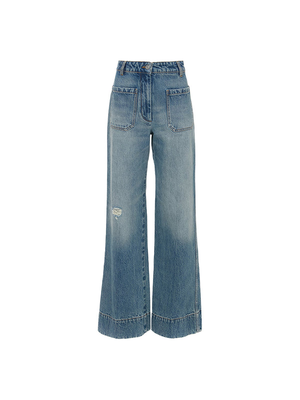 Alina – Jeans mit weitem Bein