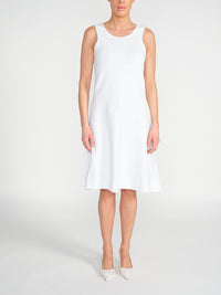 Boucle Strickkleid aus Baumwoll-Mix