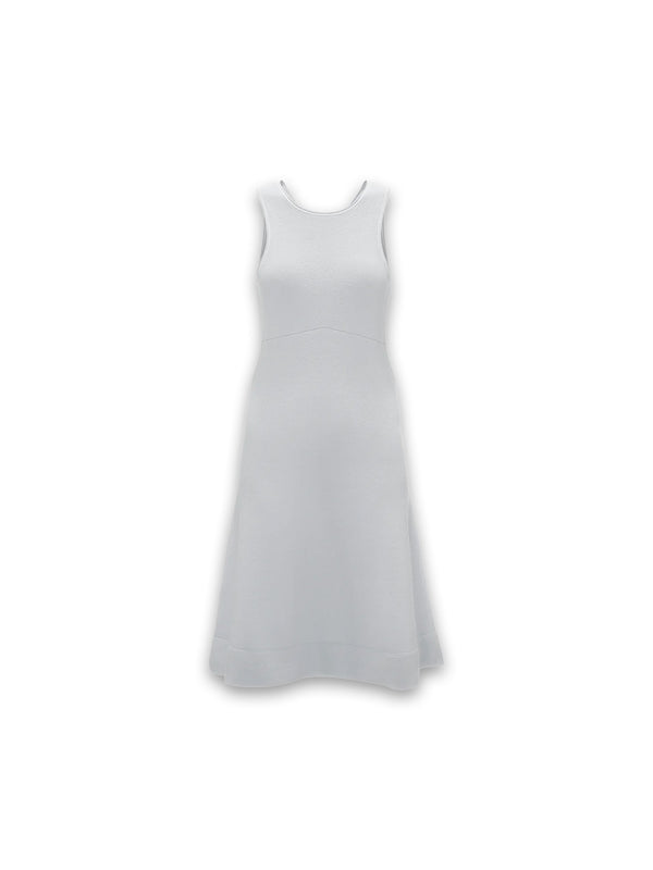 Boucle Strickkleid aus Baumwoll-Mix