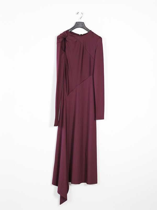 Twist Armhole – Maxikleid mit langen Ärmeln