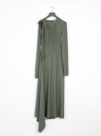 Twist Armhole – Maxikleid mit langen Ärmeln