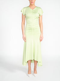 Stretchiges Jersey Midikleid