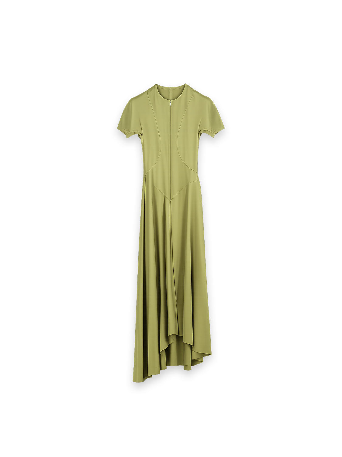 Zipped – Schmales Maxikleid