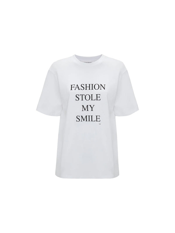 Slogan Tee – T-Shirt mit Druck