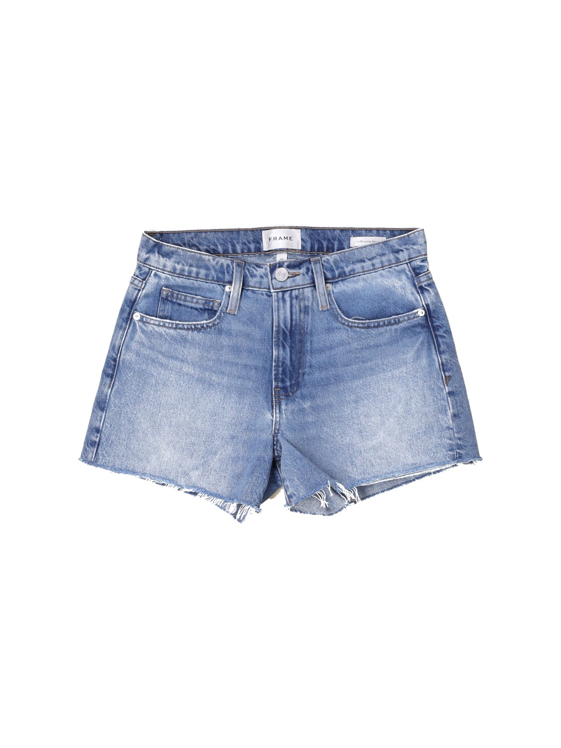 Frame Le Brigitte – Denim Shorts   blue 25