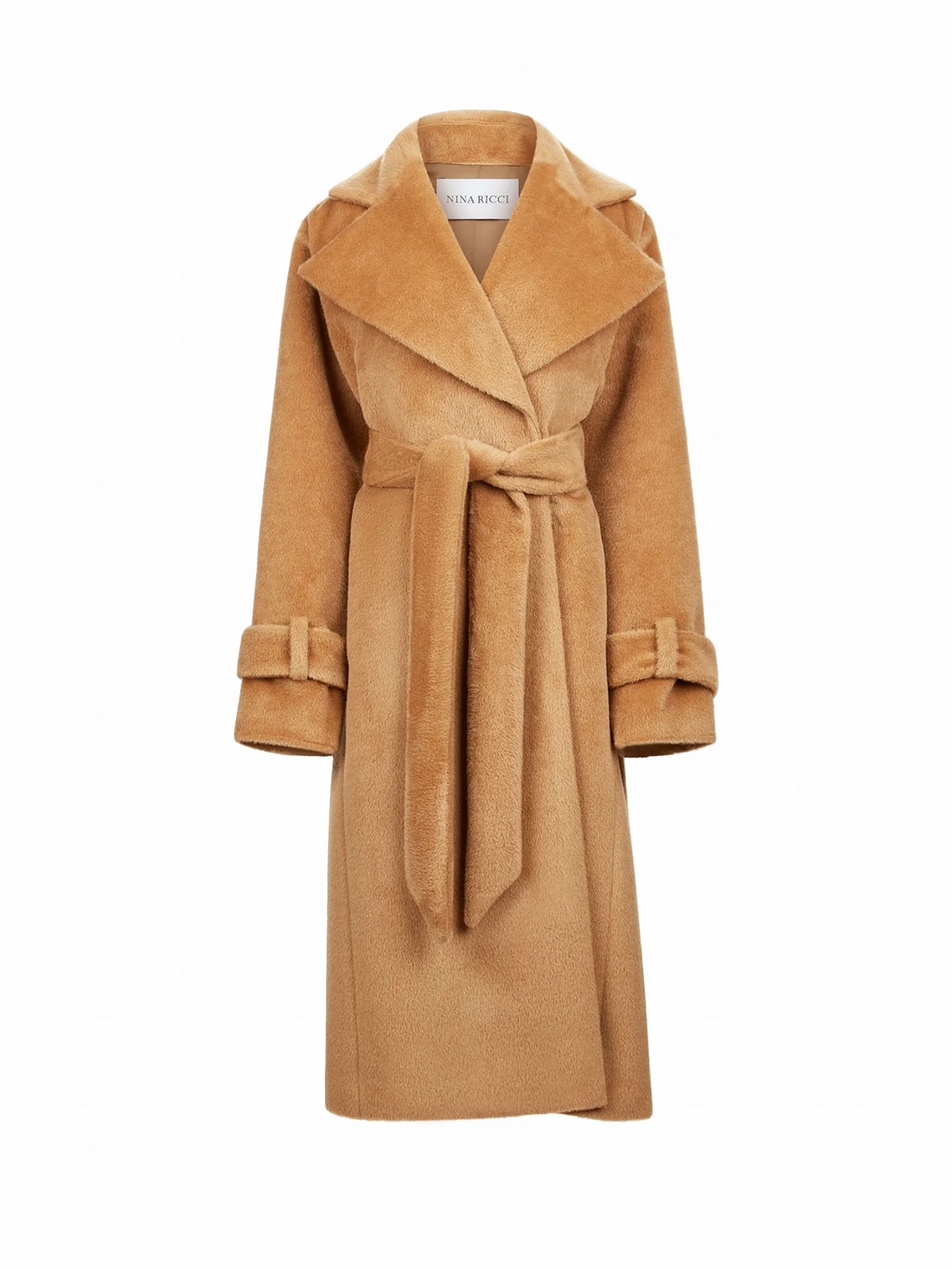 Nina Ricci Long wool coat camel 34 Nina Ricci Long wool coat camel 34