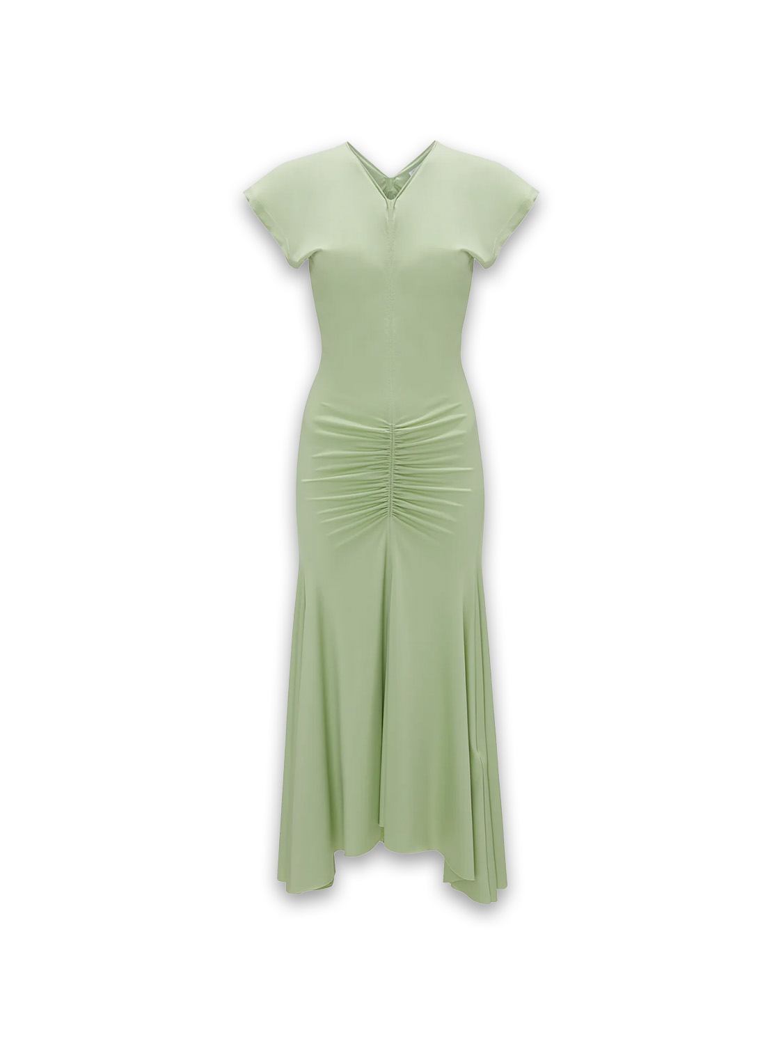 Stretchy jersey midi dress 