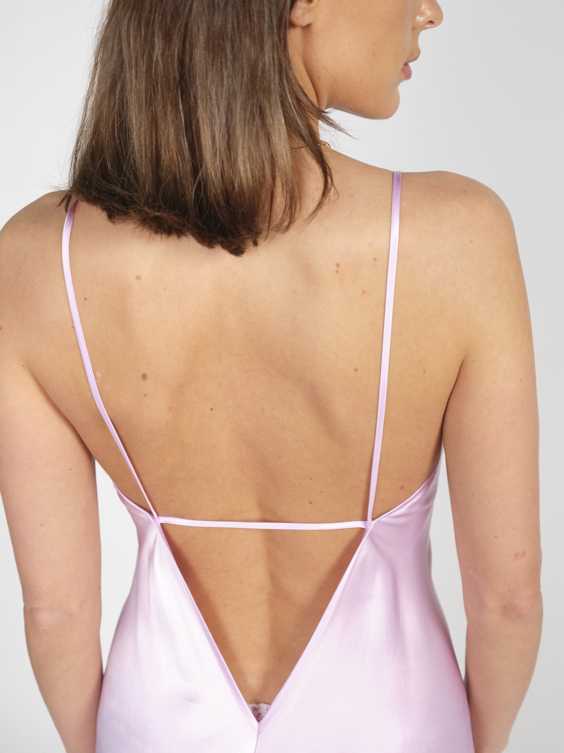 Victoria Beckham Maxikleid mit Rückenausschnitt  pink 34