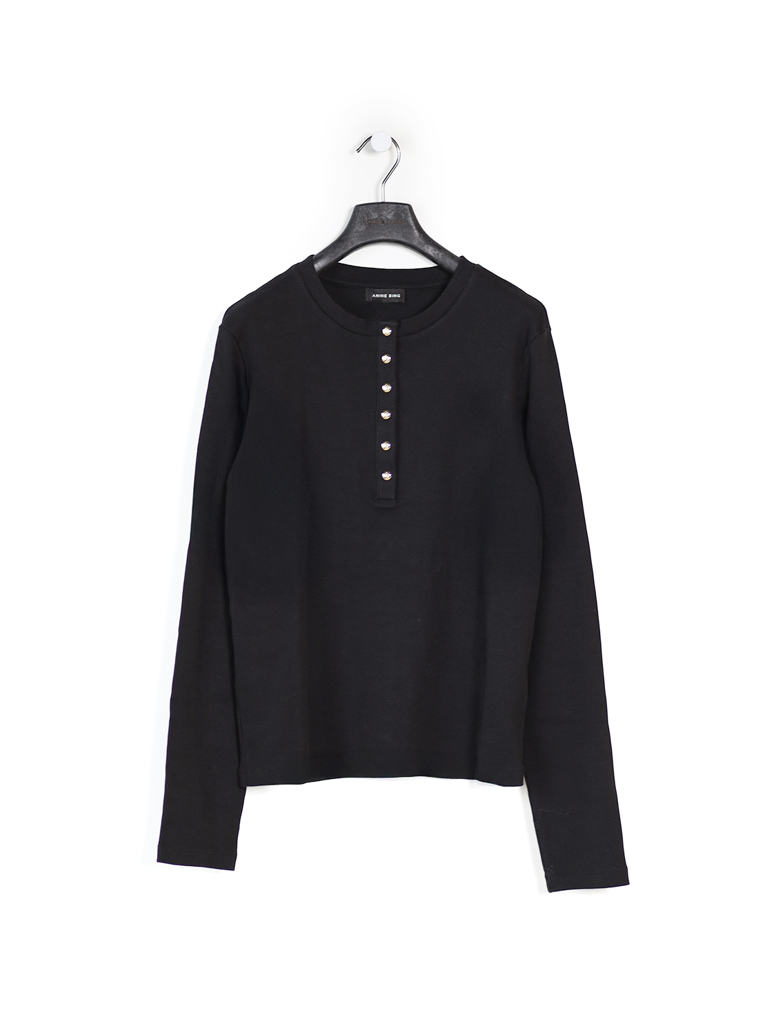 Alessia – Shirt mit goldenen Knöpfen 