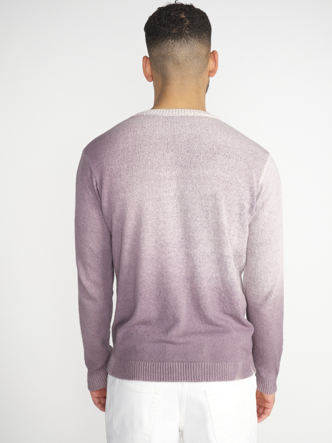 Avant Toi Gradient knitted sweater  lila M