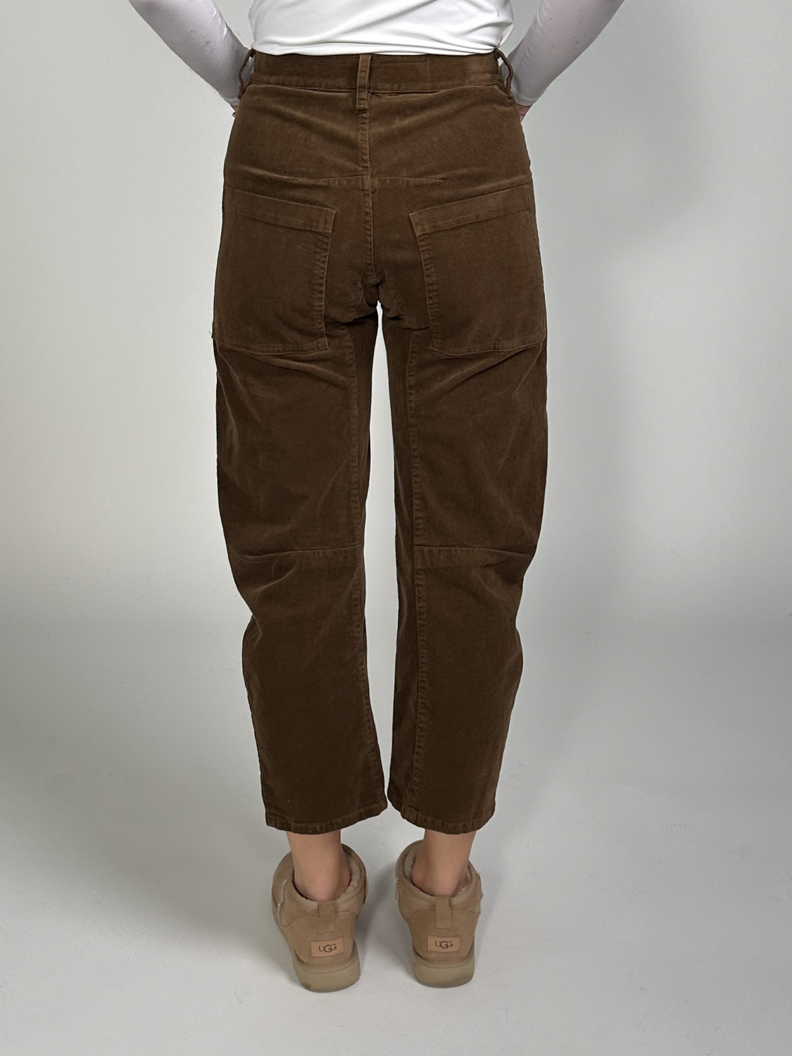 Nili Lotan Shon Pant – trousers made of corduroy brown 40 Nili Lotan Shon Pant – trousers made of corduroy brown 40