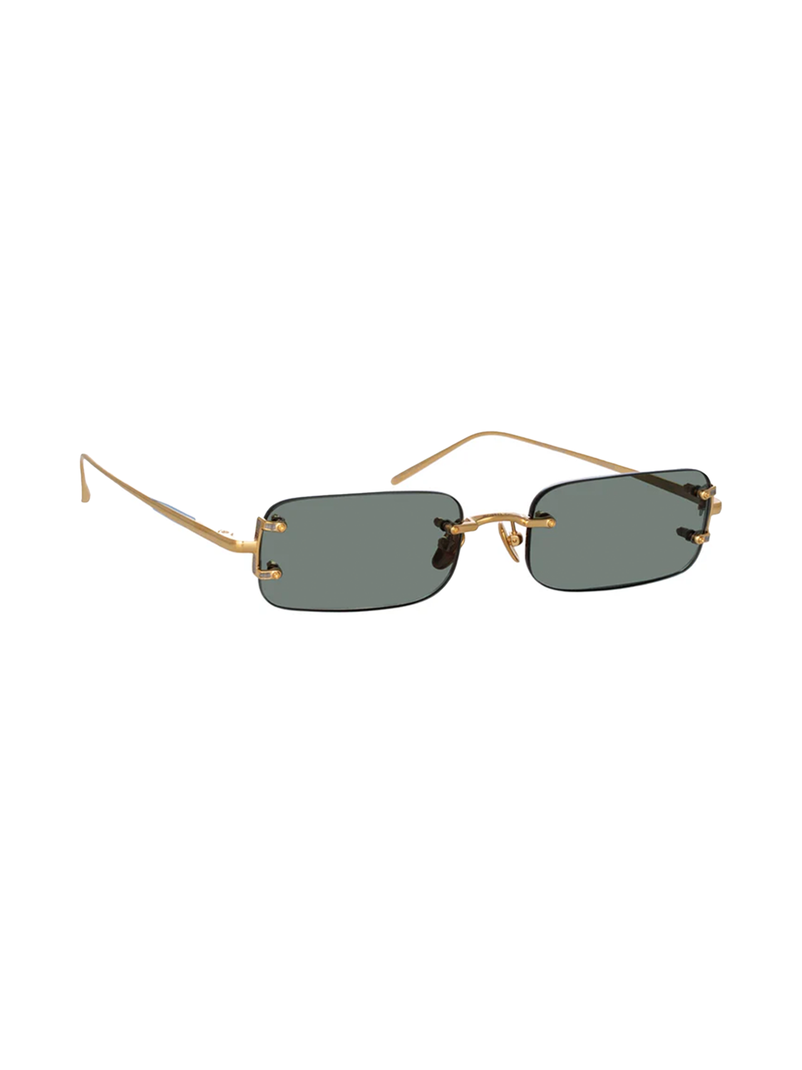Jacquemus Rectangular Taylor sunglasses  green One Size