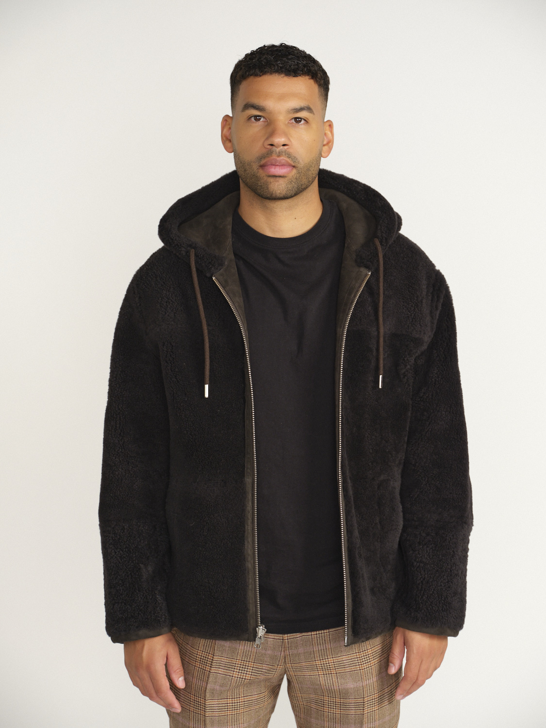 Arma Mort Merino - Reversible sheepskin jacket brown 50