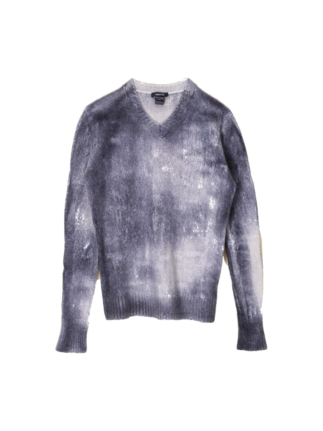 Marmo effect sweater made from a cashmere-silk mix 