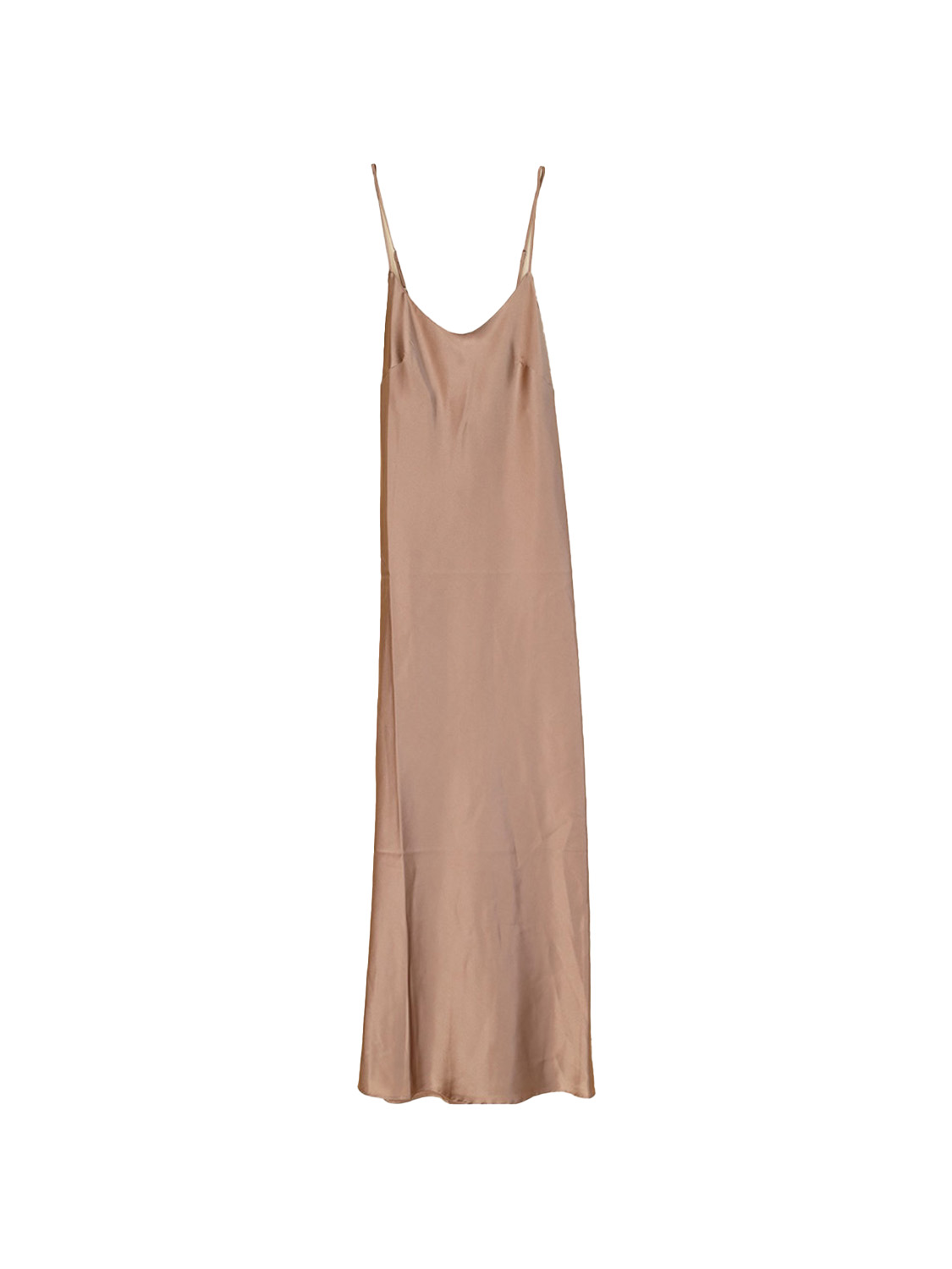 Roberto Collina Slipdress Raso In Camel  camel XS