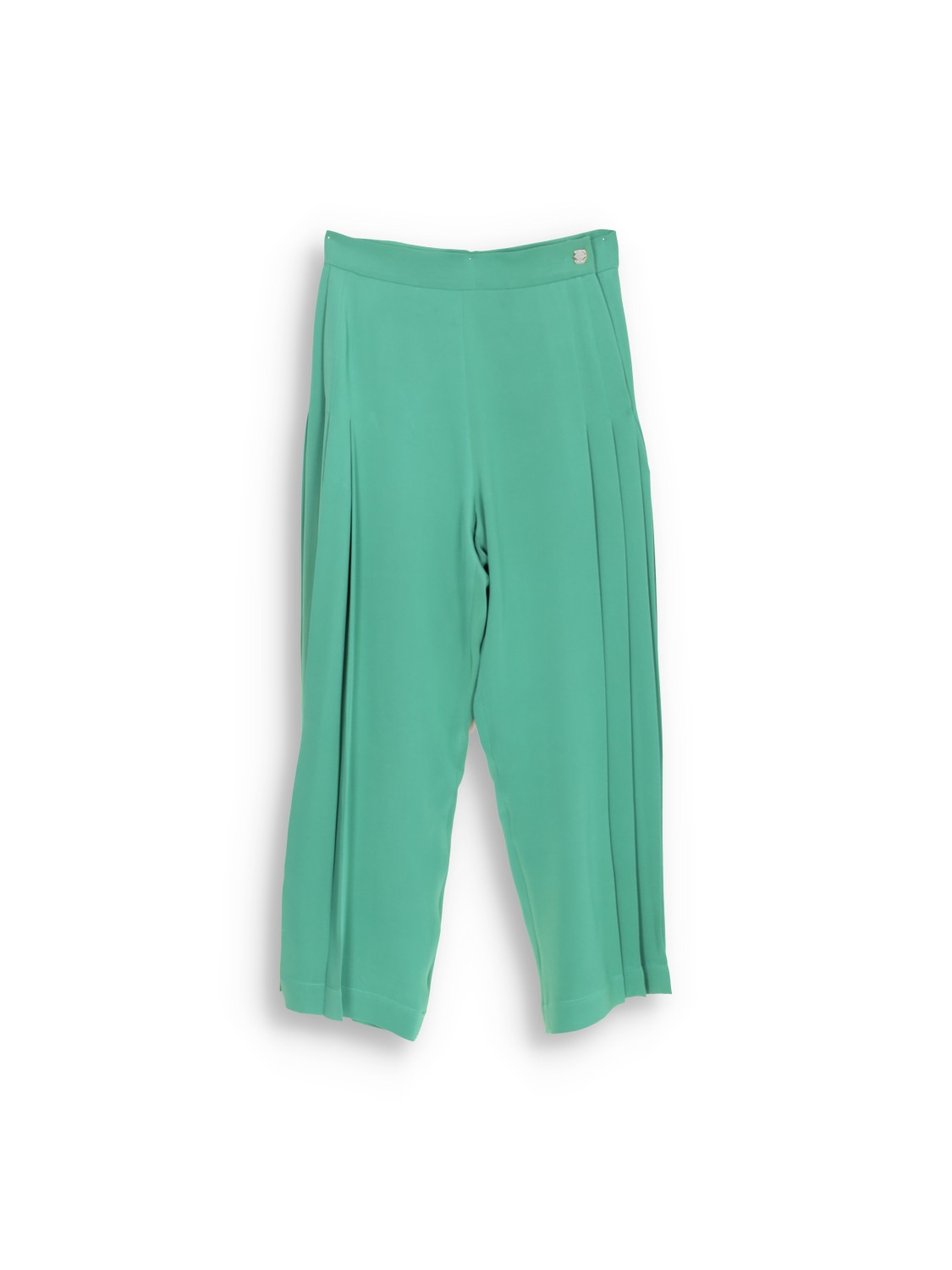 Dalia - pleated pants made of silk