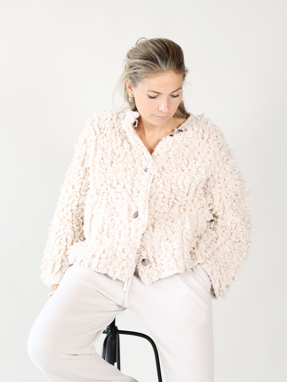Iris von Arnim Gisla – Wool jacket creme XS/S