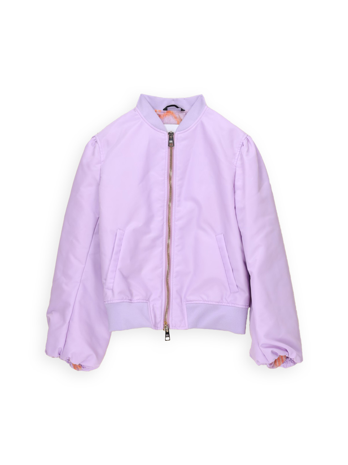 Bazar Deluxe Classic bomber jacket made from tech fabric  lila XS/S