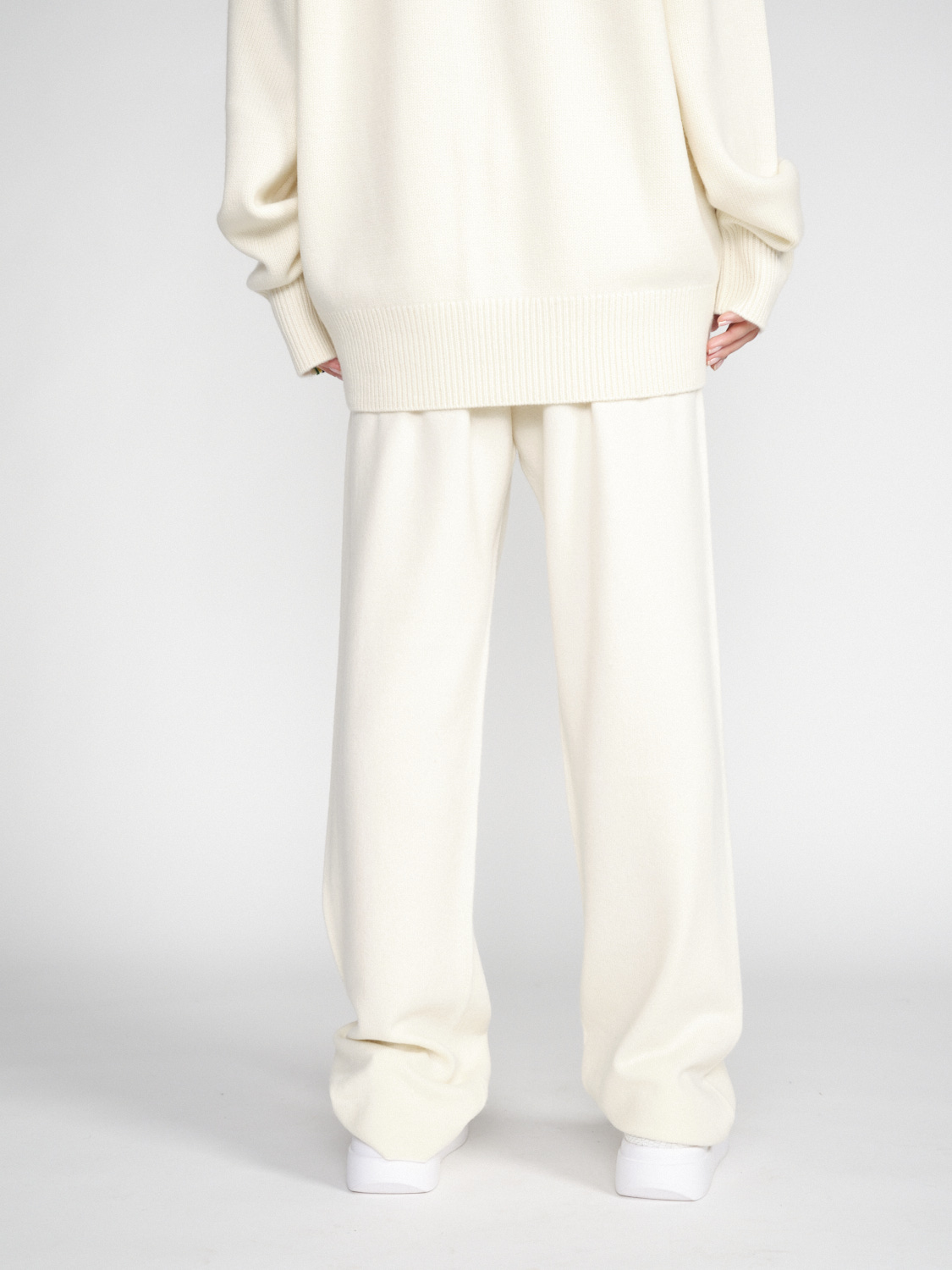 Extreme Cashmere N° 320 Rush - Pantalon en cachemire   crème Taille unique