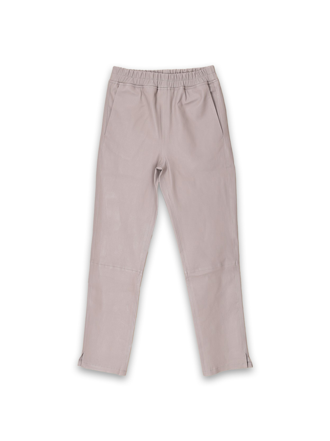 Provence Stretch Plong - Pantaloni in pelle scamosciata elasticizzati e svasati 