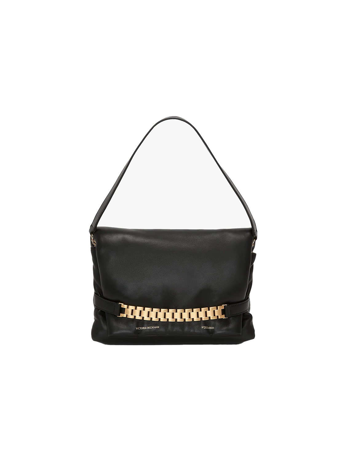 Lambskin leather shoulder bag 