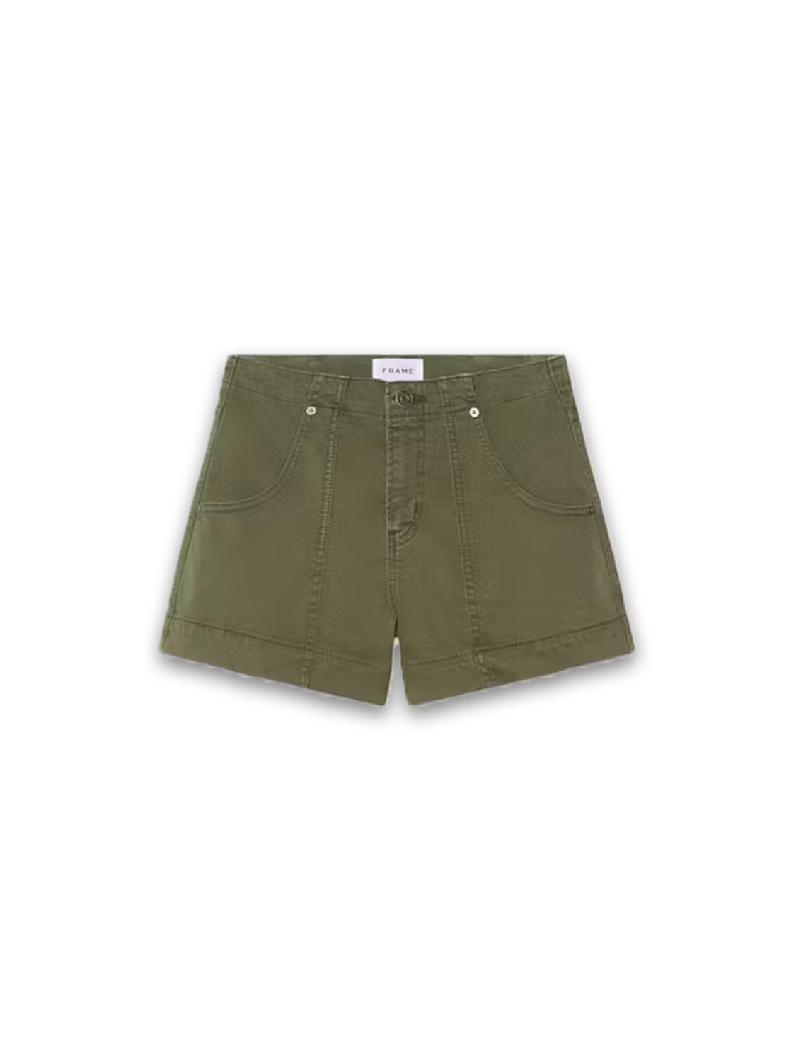 Frame Utility Shorts – Stretchige Shorts aus Baumwolle   caqui 26