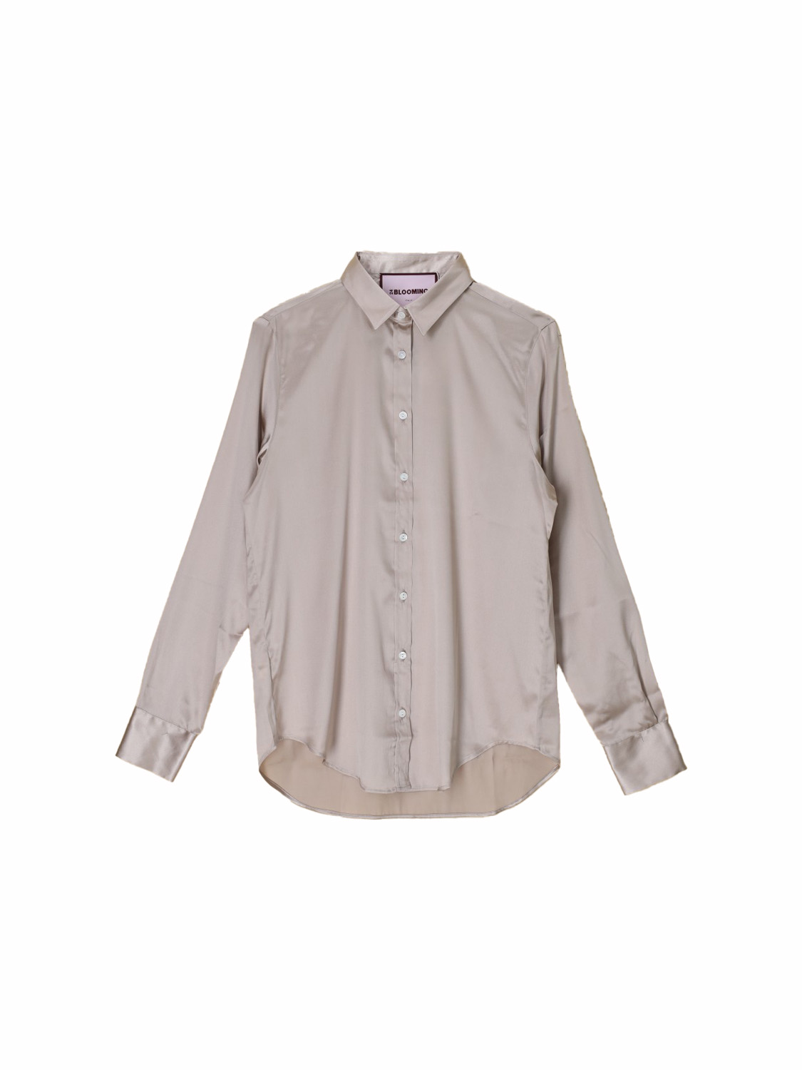 Blooming Imperia – Stretchy silk blouse   36 beige