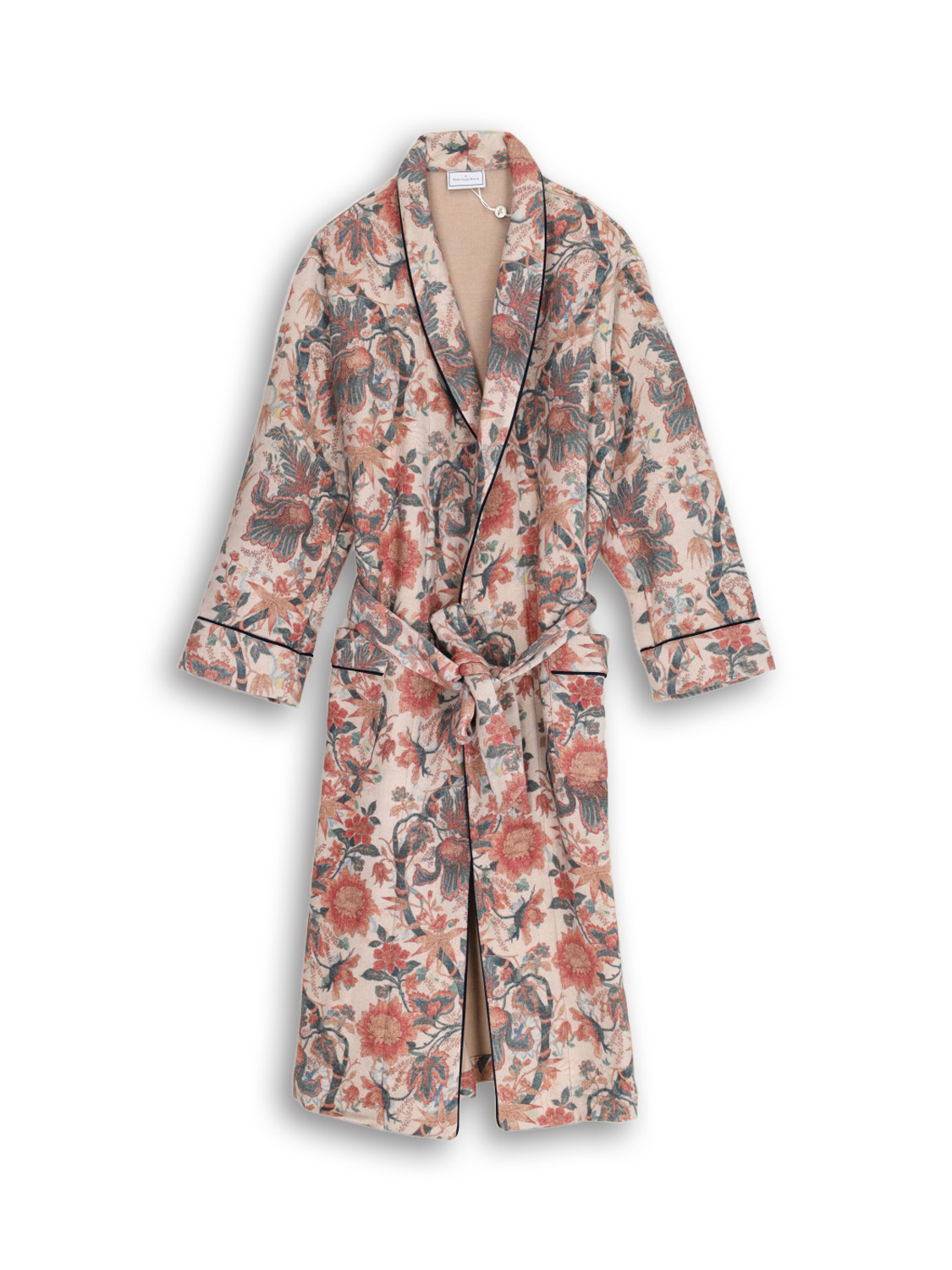 Pancake - Virgin wool coat with open lapels
