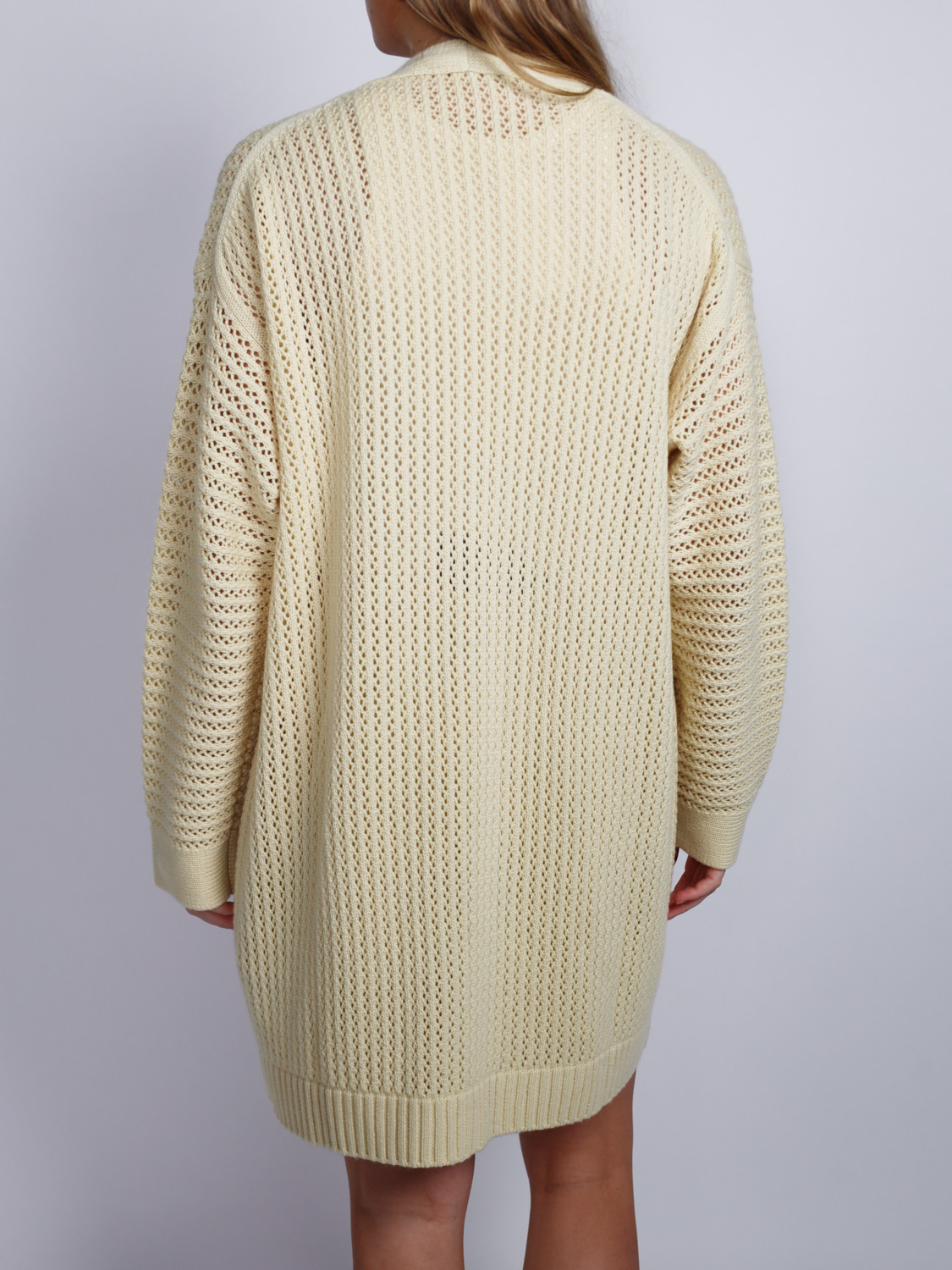 Iris von Arnim Gradiola – Grobstrick Cardigan gelb XS/S Iris von Arnim Gradiola – Grobstrick Cardigan gelb XS/S